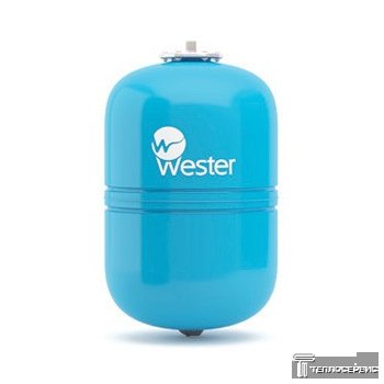 Бак мембранный Wester  для водоснабжения  8л. (синий)